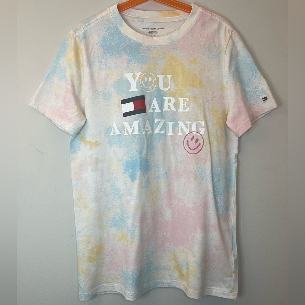 Tommy Hilfiger Multicolor Tie-Dye Kids T-Shirt